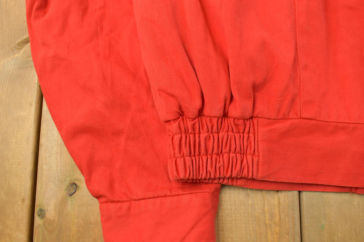 Vintage 1990s Mirage Messageries Aériennes Pilot Jacket Men's XL