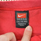 Vintage 1990s Nike Team Center Swoosh Crewneck Sweater Men's 2XL