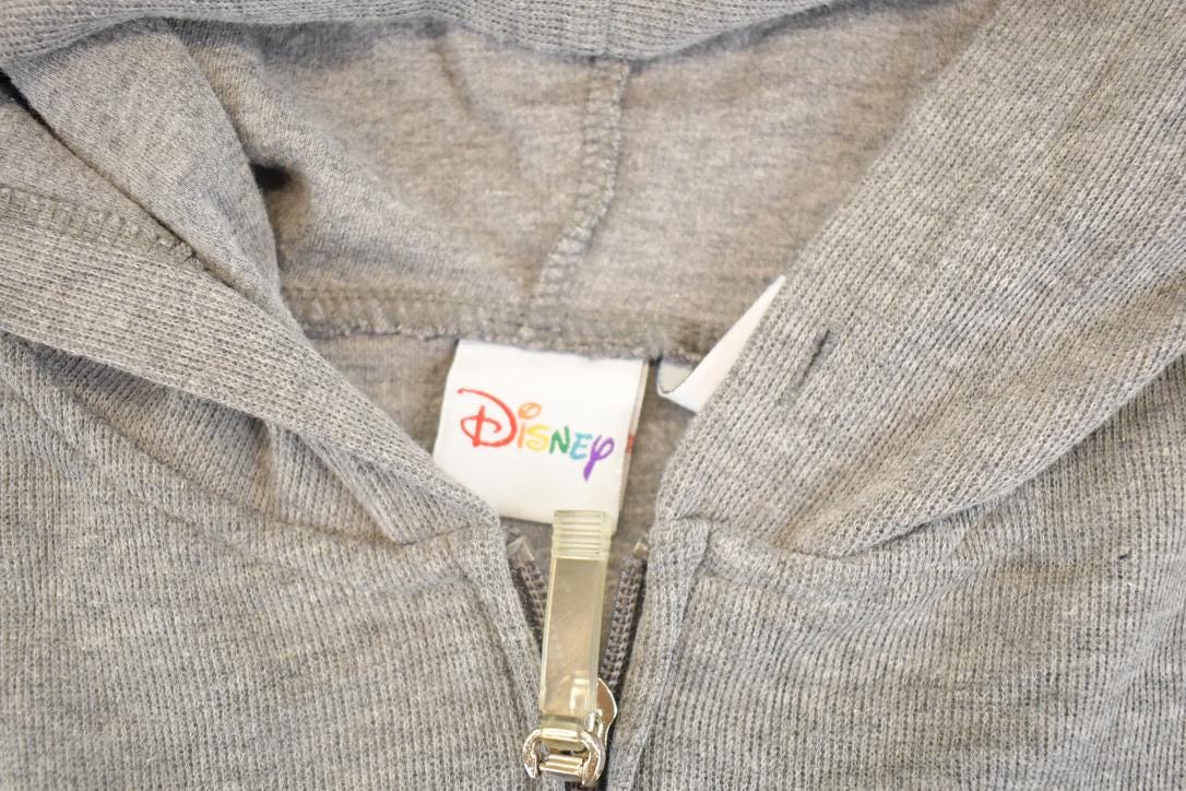 Vintage 1990s Winnie The Pooh Eeyore Full Zip Disney Sweatshirt Men's S