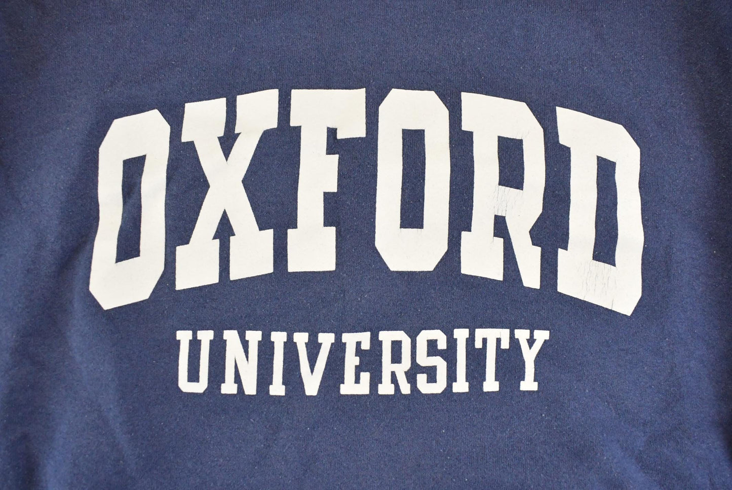 Vintage 2000s Oxford University Collegiate Hoodie Sweatshirt Men's L