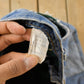 Vintage 1980s Wrangler Fleece Lined Patchwork Denim Jeans Men's 32 x 27