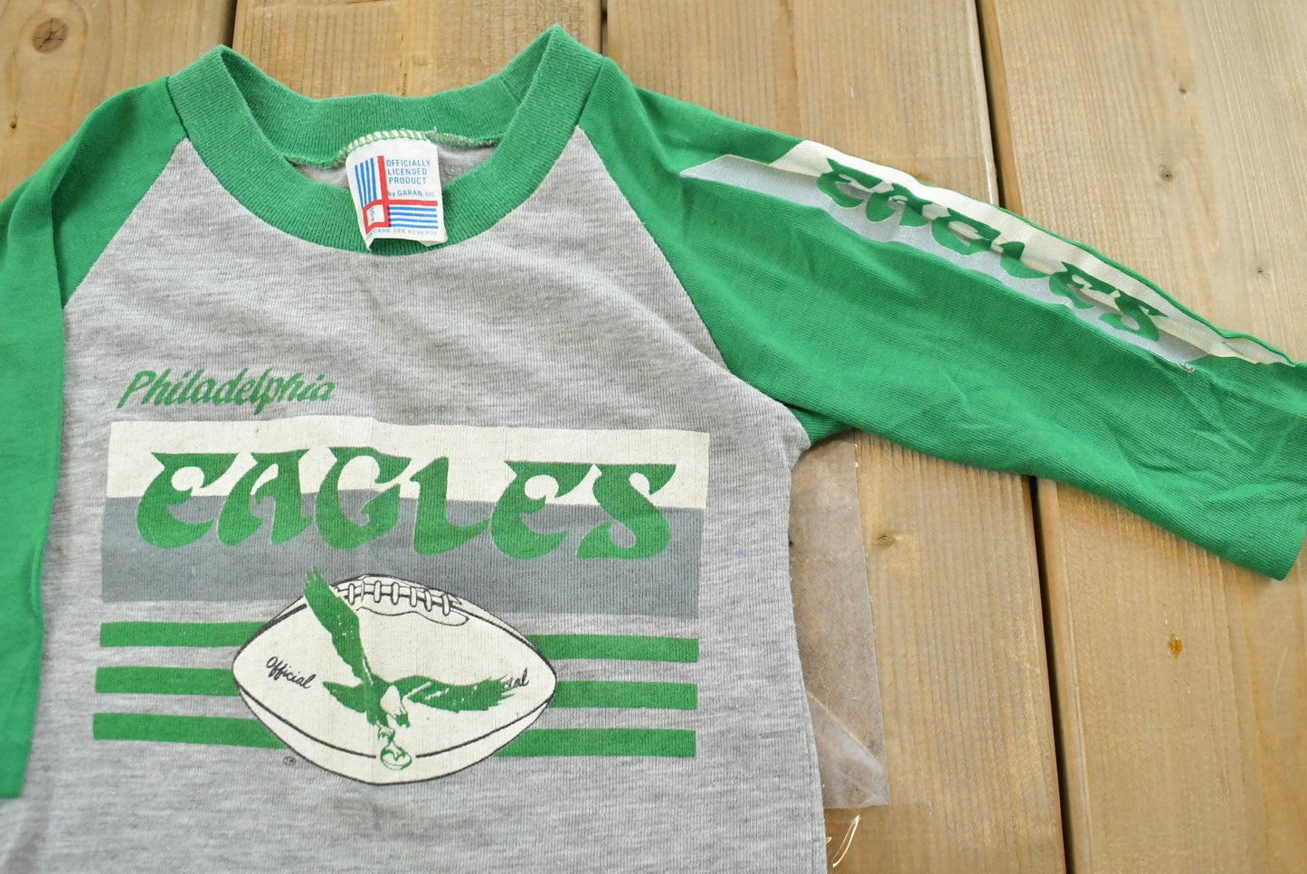 Vintage 1980s Garan NFL Philadelphia Eagles Youth T-Shirt Size 4