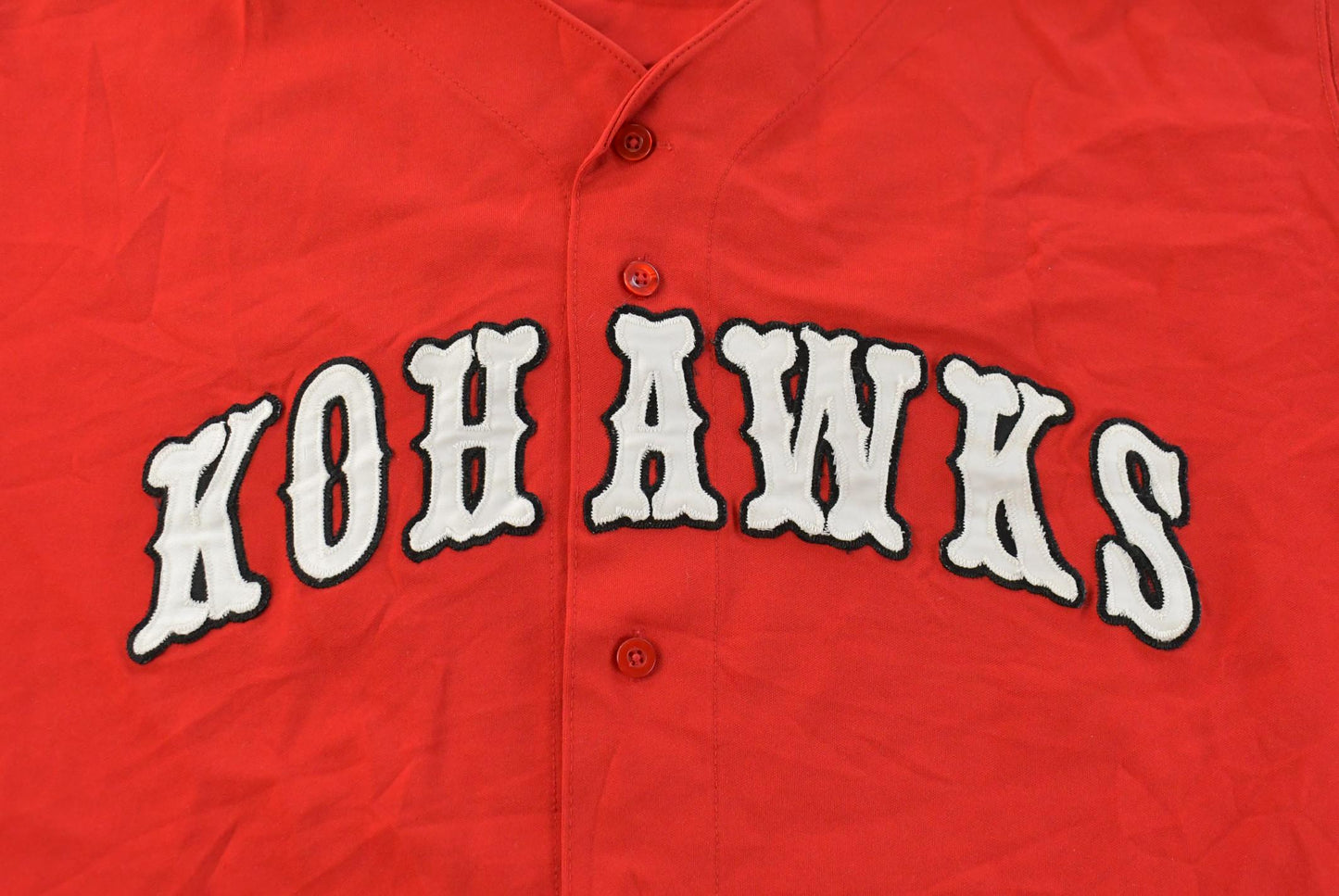 Vintage 1990s Kohawks Collegiate Russell Athletic Baseball Jersey Men's XL