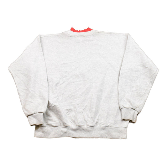 Vintage 1990s J. Macinally Crewneck Blue Jay Sweatshirt Men's Large