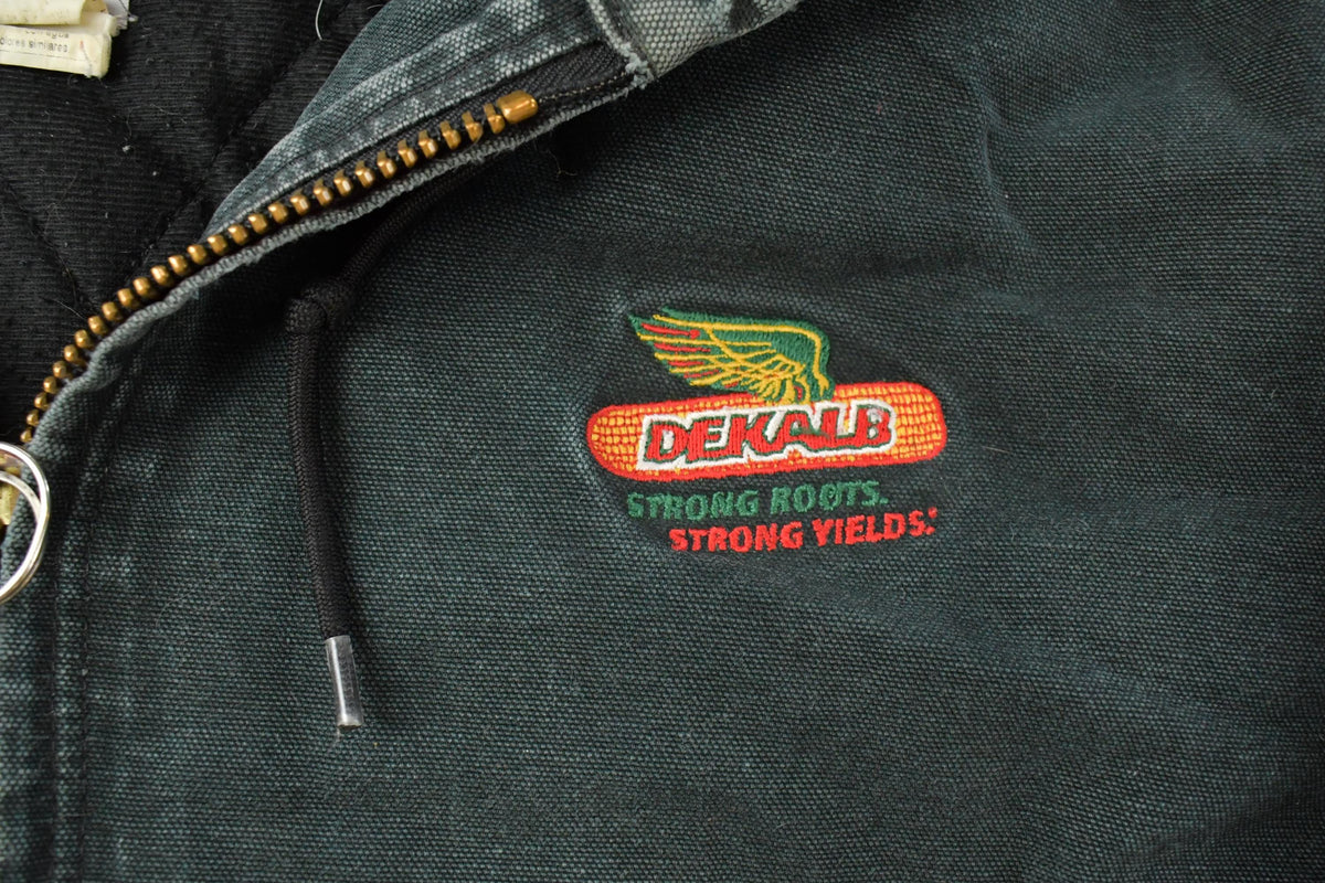 Vintage 1990s Carhartt Hooded Work Jacket Men's L