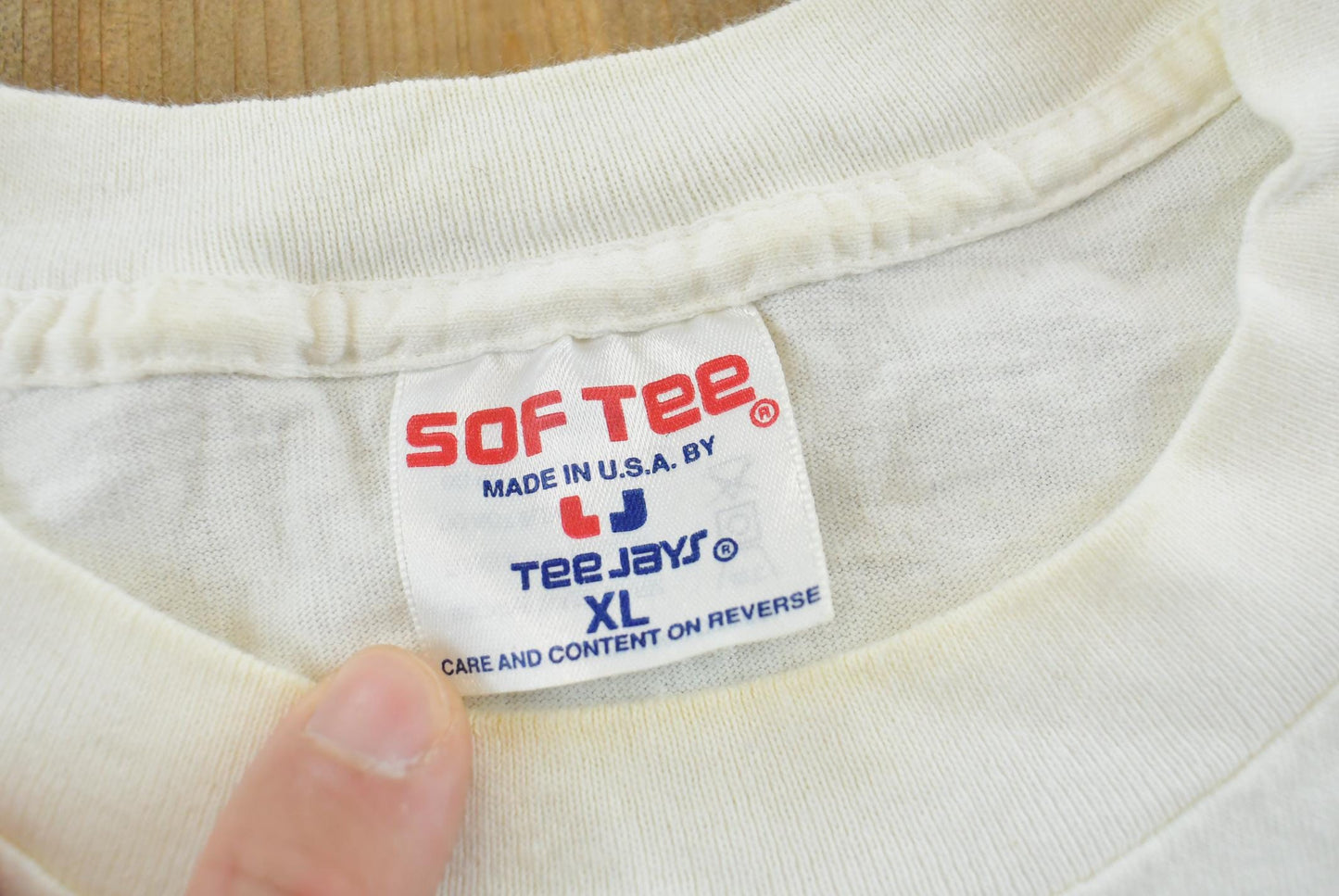 Vintage 1991 Picket Line Funny Parody T-Shirt Men's L
