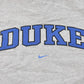 Vintage 90s Duke Blue Devils Nike Middle Swoosh Crewneck Sweatshirt Men's M-L