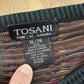 Vintage 1990s Tosani Cotton Knit Textured Crewneck Sweater Men's XL