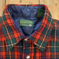 Vintage 1990s Cumberland Checkered Flannel Button Up Shirt Men's L