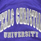 Vintage 1980s Texas Christian University Collegiate Crewneck Sweatshirt Men's M