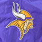 Vintage 2000s Minnesota Vikings NFL Pullover Windbreaker Jacket Men's Medium