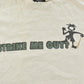 Vintage 1990s Chump Strike Me Out Baseball Graphic T-Shirt Men's XL
