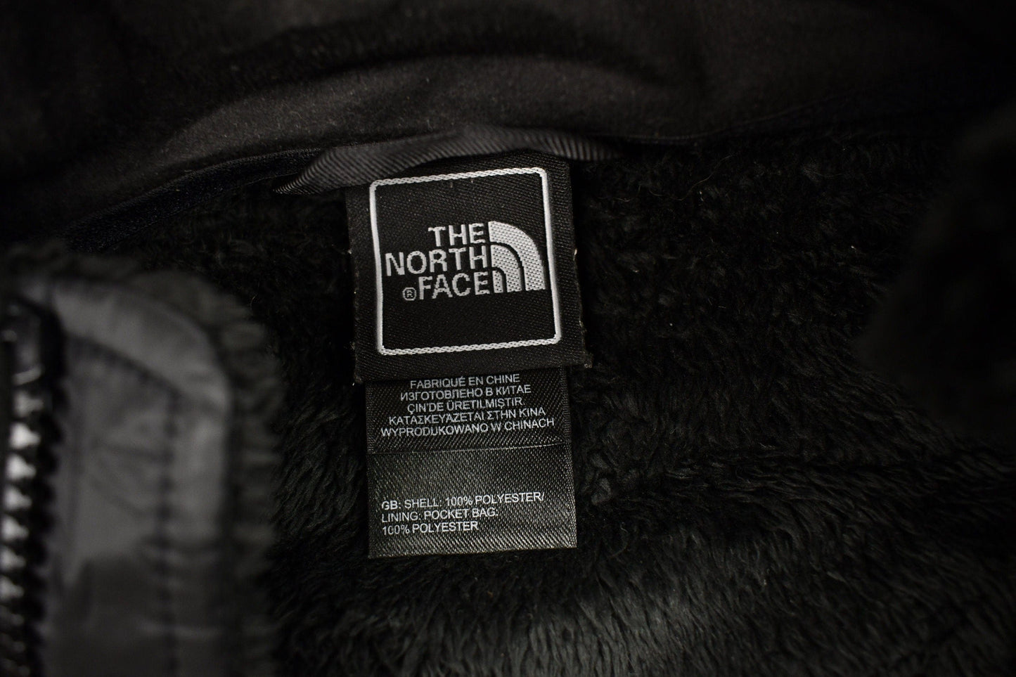 Vintage 1990s The North Face Womens Black Fleece Sweater Women's M