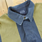 Vintage 2000s Striped Button Up Long Sleeve Collared Rugby Shirt Men's L