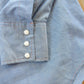Vintage 1980s Ely Plains Chambray Button Up Shirt Men's XL