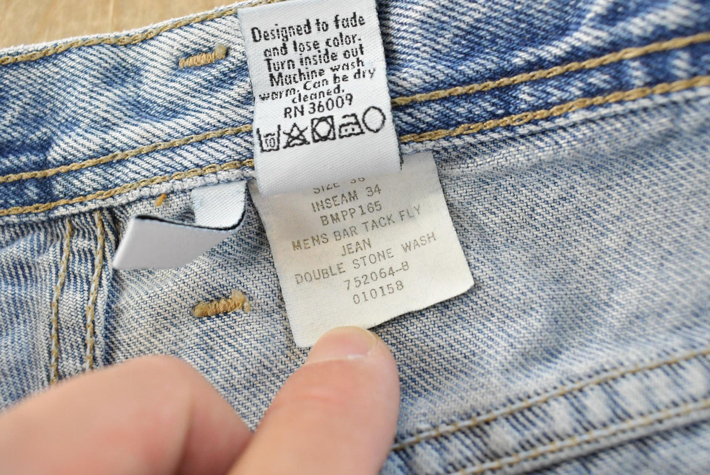 Vintage 1990s Calvin Klein Denim Jeans Men's 34 x 33
