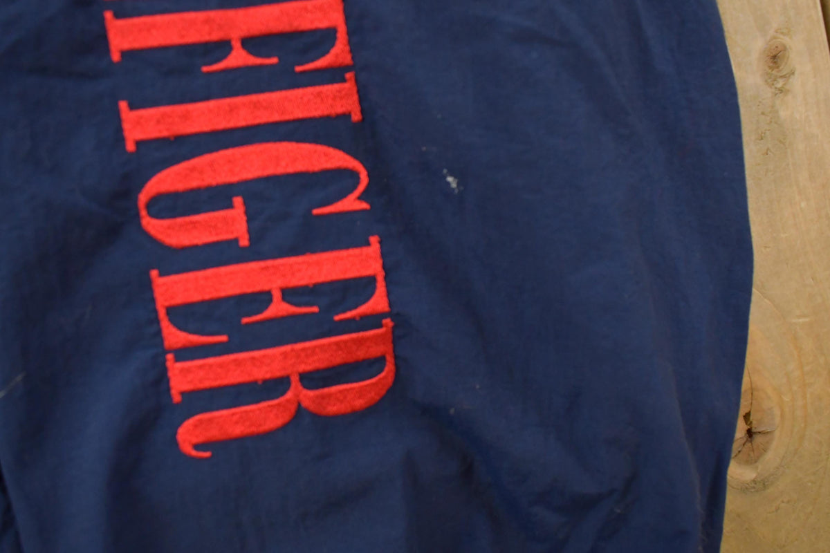 Vintage 1990s Tommy Hilfiger Sleeve Spell Out Windbreaker Jacket Men's XL