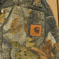 Vintage 2000s Carhartt Insulated Real Tree Camo Canvas Bib Overalls Men's 32 x 28
