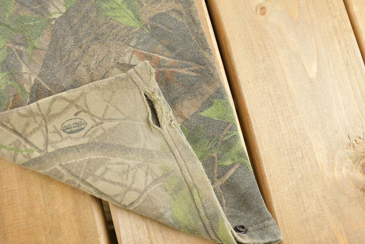 Vintage 2000s Liberty RealTree Hardwoods Camo Sweatpants Men's M