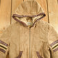 Vintage 1980s Jonathan Christopher Fur Lined Suede Jacket