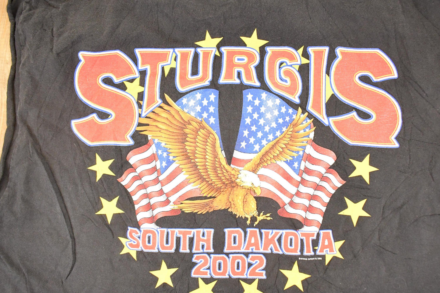 Vintage 2002 Harley Davidson Motorcycles Biker Sturgis Sleeveless T-Shirt Men's L