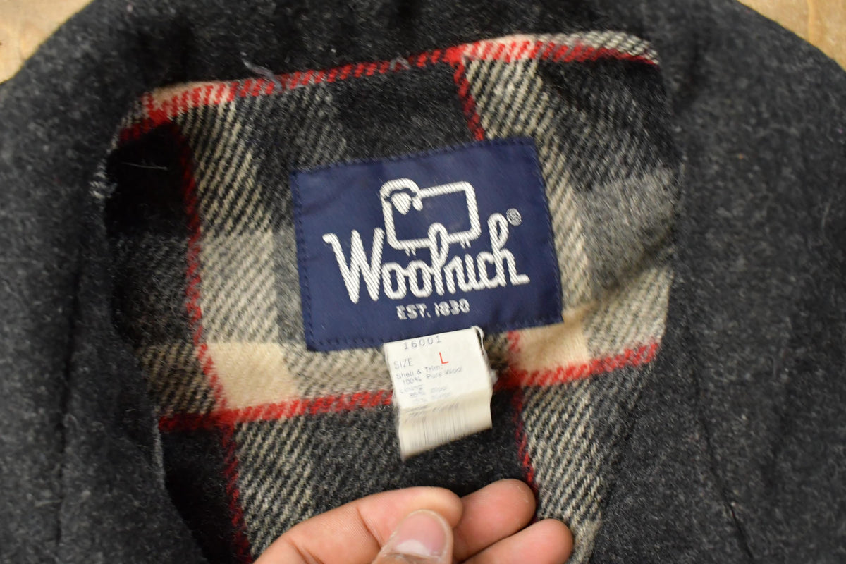 Vintage 1990s Woolrich Wool Jacket Men's Large