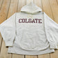 Vintage 1980s Colgate University Champion Reverse Weave Hoodie Men's Large / 80s College Sweatshirt / Made In USA