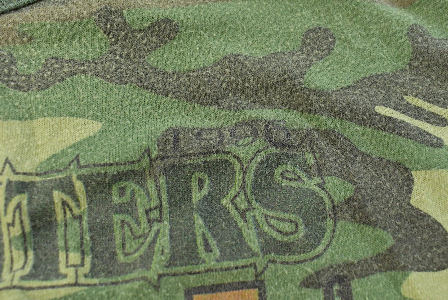 Vintage 1990s 1996 Bowhunters Jamboree Camo Graphic T-Shirt Men's L