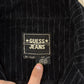 Vintage 1990s Guess Jeans Pinstripe Blazer Jacket Men's S
