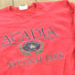 1990s Lee Cross Grain Acadia National Park Reverse Weave Style Souvenir Crewneck Sweatshirt Men's Men's Large