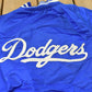 Vintage 1980s Pyramid Los Angeles Dodgers MLB Satin Bomber Youth M