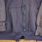 Vintage 1990s Smitty's Thermal Lined Streetwear Blank Full Zip Hoodie Sweatshirt Men's L