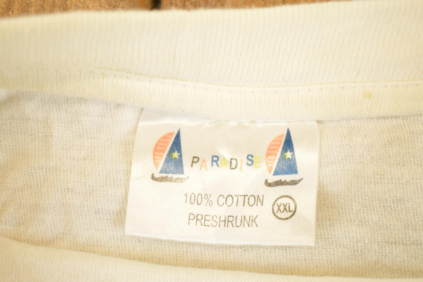 Vintage 1990's Tortola British Virgin Islands Souvenir Travel T-Shirt Men's L