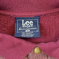 Vintage 1990s Lee Sport Kansas City Chiefs Collared Henley Sweatshirt Men's XL