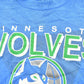 Vintage 1980s Minnesota Timberwolves Crewneck Sweatshirt Men's M