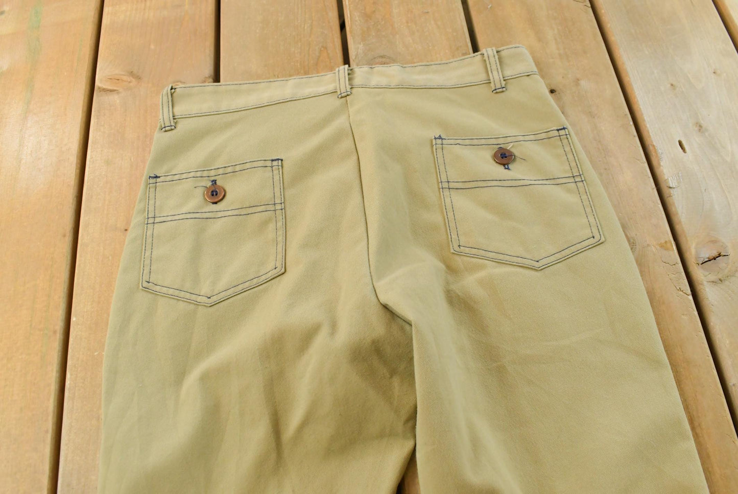 Vintage 1980s Sears Perma Prest Flare Pants Men's 30 x 29.5