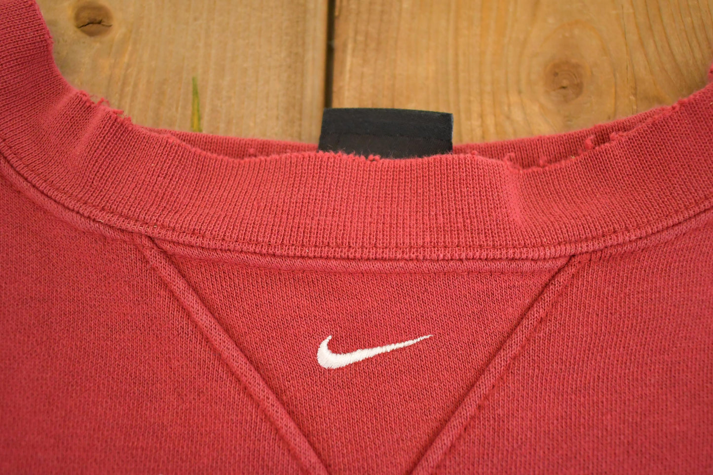 Vintage Y2K Nike Stanford Middle Swoosh Crewneck Sweatshirt Men's XL