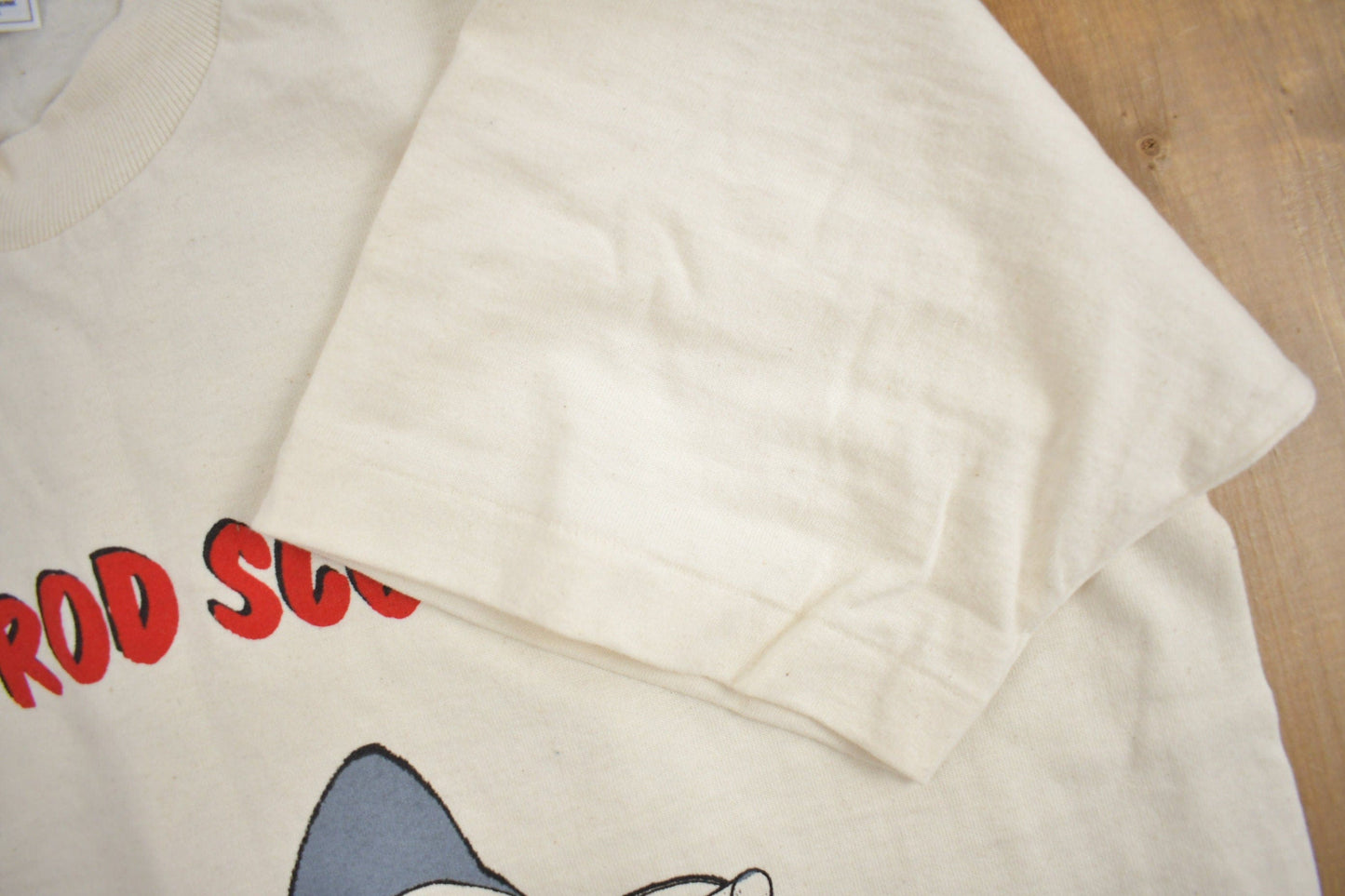 Vintage 1990s Hot Rod Scott's Graphic T Shirt Men's Large