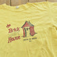 Vintage 1980s Brick Shirt House Funny Cartoon T-Shirt Mens L