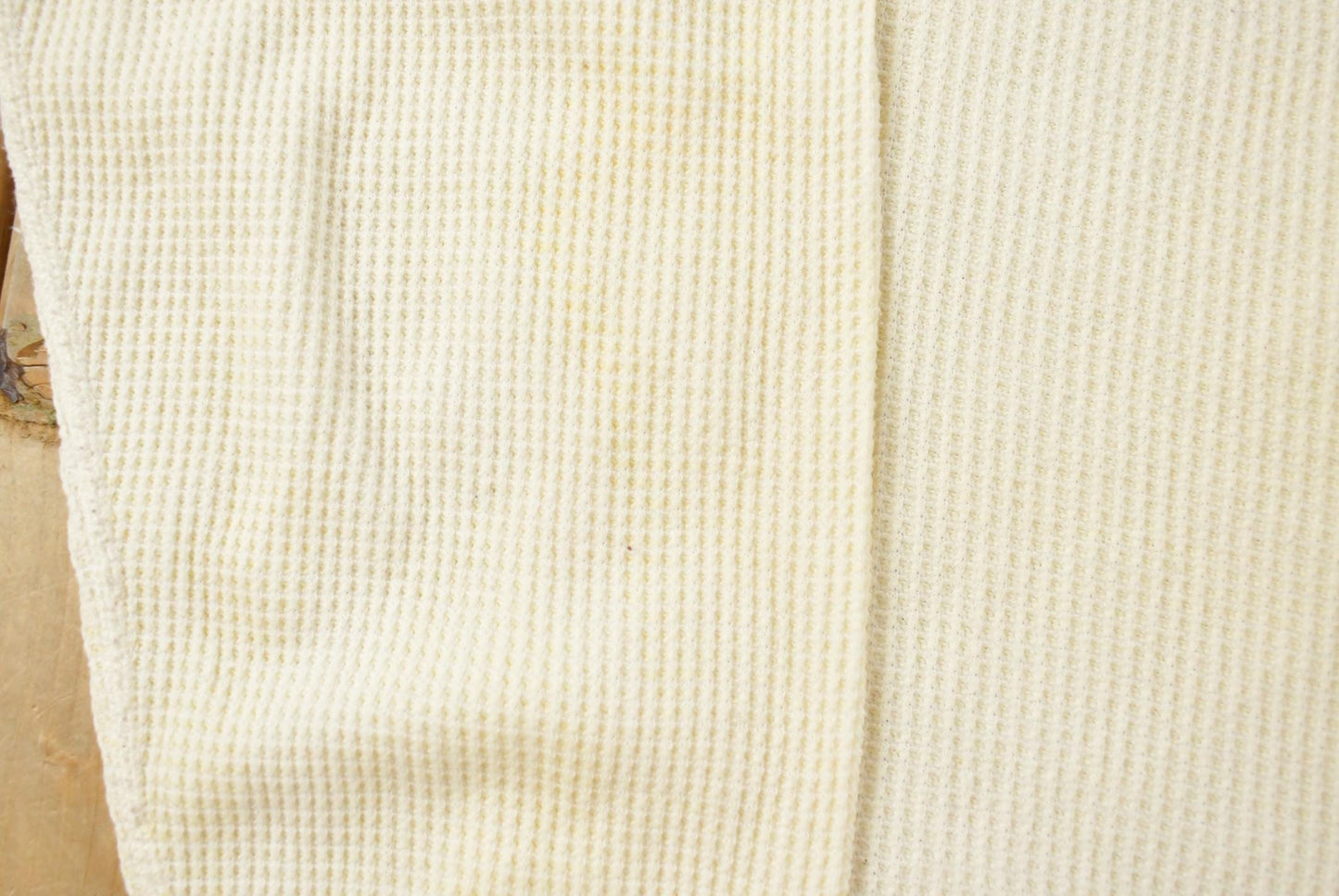 Vintage 1970s J.E. Morgan Long Johns Thermal Waffle Knit Long Sleeve Shirt Men's L-XL