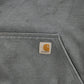 Vintage 1990s Distressed Carhartt Thermal Lined Hoodie Sweatshirt Men's L