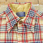 Vintage 1970s Pendleton Wool Flannel Button Up Shirt Men's M