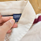 Vintage 2000s Chaps Striped Embroidered Rugby Long Sleeve Polo Shirt Men's L