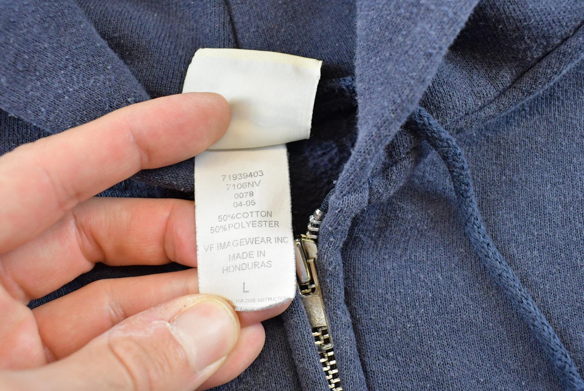 Vintage 2000s Welch's Grape Promotional Souvenir Full Zip Up Hoodie Sweatshirt Men's L