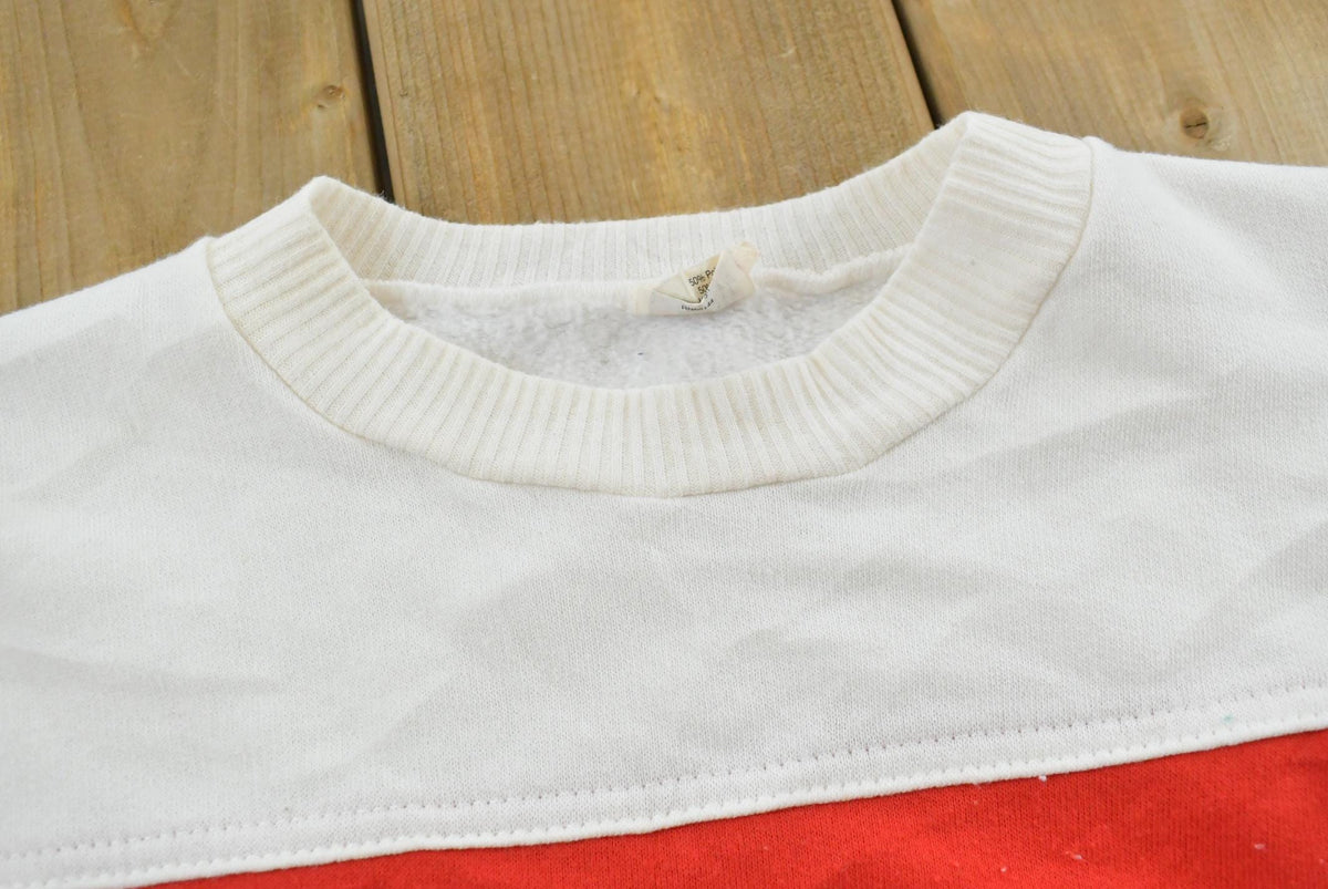 Vintage 1990s Steamboat Travel Crewneck Sweatshirt Men's S