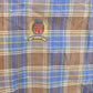 Vintage 1990s Tommy Hilfiger Plaid Flannel Button Up Shirt Men's M