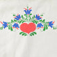 Vintage 1990s Floral Collared Crewneck Sweatshirt Women's XL