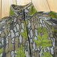 Vintage 1980s SafTBak Trebark RealTree Full Zip Fleece Sweater Men's M / Made in USA / 80s Streetwear