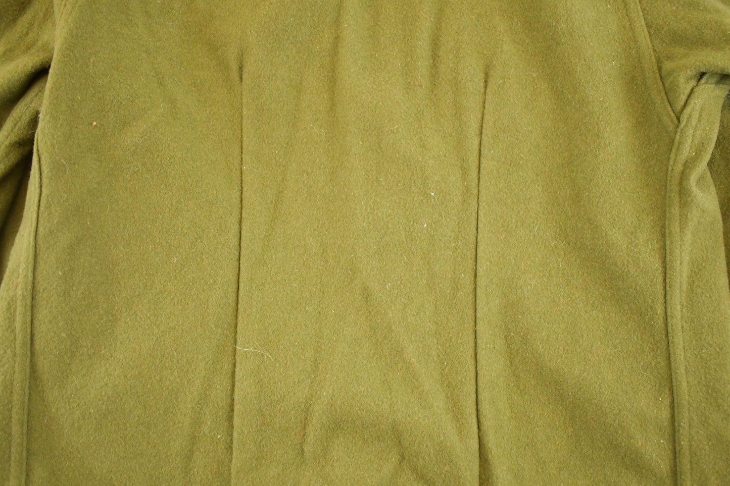 Vintage 1970s Army Green Button Up Jacket Shirt Men's M