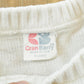 Vintage 1980s Embroidered B Cheerleading Acrylic Knit Crewneck Sweater Women's L